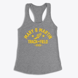 Mary B Martin Middle School Track and Field Women's Racerback Tank