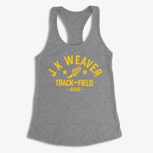 J K Weaver Technical Center Track and Field Women's Racerback Tank
