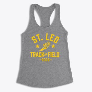 Saint Leo The Great School Track and Field Women's Racerback Tank