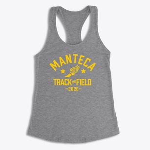 Manteca High School Track and Field Women's Racerback Tank