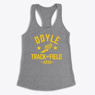 Doyle Elementary School Track and Field Women's Racerback Tank