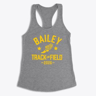 Bailey Middle School Track and Field Women's Racerback Tank
