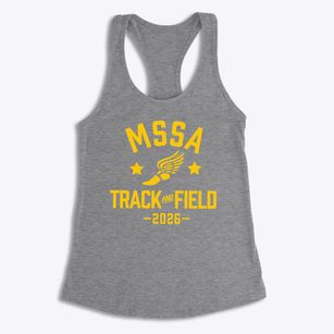 The Montessori School Of San Antonio Track and Field Women's Racerback Tank