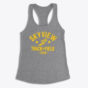 Skyview Elementary School Track and Field Women's Racerback Tank