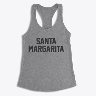 Santa Margarita California Classic Block Women's Racerback Tank