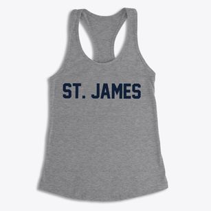 St. James North Carolina Classic Block Women's Racerback Tank