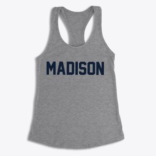 Madison Maine Classic Block Women's Racerback Tank