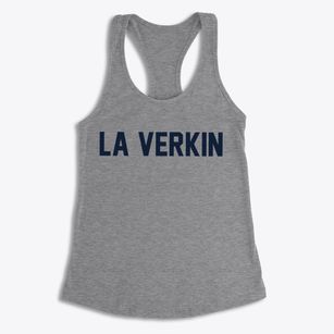 La Verkin Utah Classic Block Women's Racerback Tank