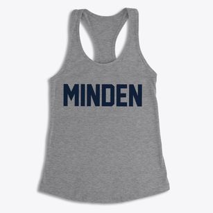 Minden New York Classic Block Women's Racerback Tank
