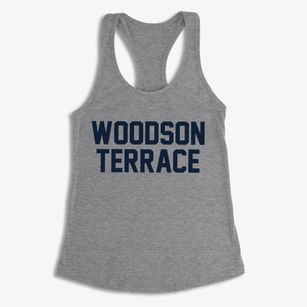 Woodson Terrace Missouri Classic Block Women's Racerback Tank
