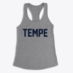 Tempe Arizona Classic Block Women's Racerback Tank