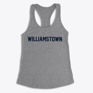 Williamstown Vermont Classic Block Women's Racerback Tank