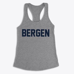Bergen New York Classic Block Women's Racerback Tank
