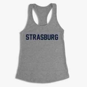 Strasburg Colorado Classic Block Women's Racerback Tank