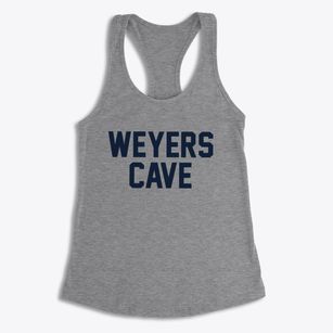 Weyers Cave Virginia Classic Block Women's Racerback Tank