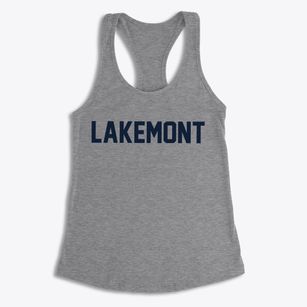 Lakemont Pennsylvania Classic Block Women's Racerback Tank