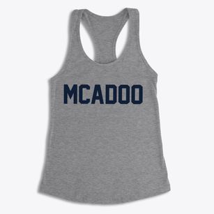 Mcadoo Pennsylvania Classic Block Women's Racerback Tank