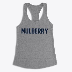 Mulberry North Carolina Classic Block Women's Racerback Tank