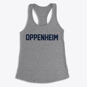 Oppenheim New York Classic Block Women's Racerback Tank