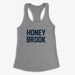 Honey Brook Pennsylvania Classic Block Women's Racerback Tank