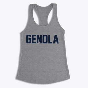 Genola Utah Classic Block Women's Racerback Tank