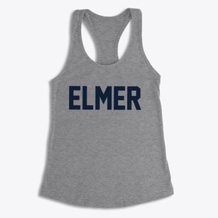 Elmer New Jersey Classic Block Women's Racerback Tank