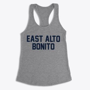East Alto Bonito Texas Classic Block Women's Racerback Tank
