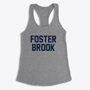 Foster Brook Pennsylvania Classic Block Women's Racerback Tank