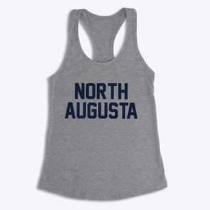 North Augusta South Carolina Classic Block Women's Racerback Tank
