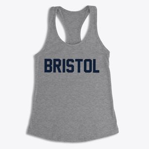 Bristol Rhode Island Classic Block Women's Racerback Tank