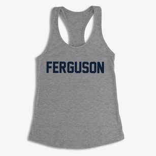Ferguson Missouri Classic Block Women's Racerback Tank