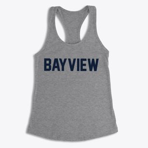 Bayview Wisconsin Classic Block Women's Racerback Tank