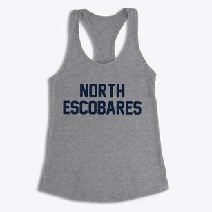 North Escobares Texas Classic Block Women's Racerback Tank