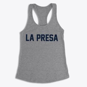 La Presa Texas Classic Block Women's Racerback Tank