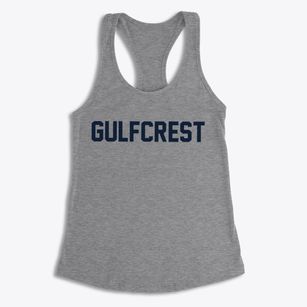 Gulfcrest Alabama Classic Block Women's Racerback Tank