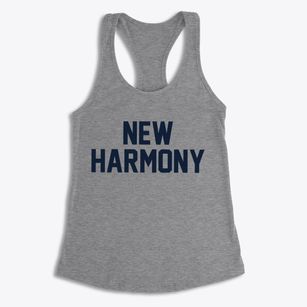 New Harmony Utah Classic Block Women's Racerback Tank