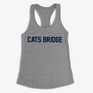 Cats Bridge Virginia Classic Block Women's Racerback Tank