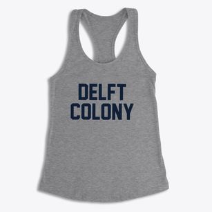 Delft Colony California Classic Block Women's Racerback Tank