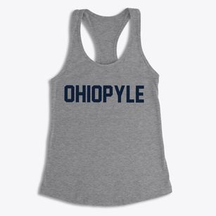 Ohiopyle Pennsylvania Classic Block Women's Racerback Tank