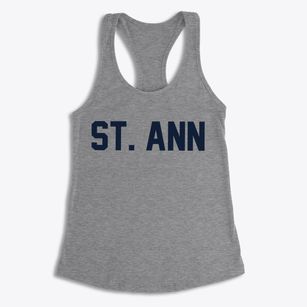 St. Ann Missouri Classic Block Women's Racerback Tank