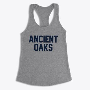 Ancient Oaks Pennsylvania Classic Block Women's Racerback Tank