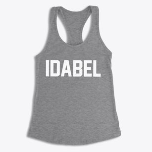 Idabel Oklahoma Classic Block Women's Racerback Tank