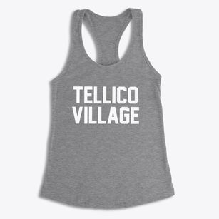 Tellico Village Tennessee Classic Block Women's Racerback Tank