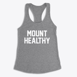 Mount Healthy Ohio Classic Block Women's Racerback Tank