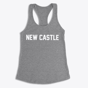New Castle Delaware Classic Block Women's Racerback Tank