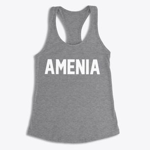 Amenia New York Classic Block Women's Racerback Tank