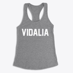 Vidalia Louisiana Classic Block Women's Racerback Tank