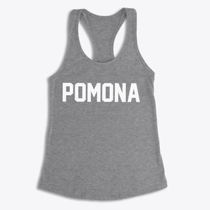 Pomona New York Classic Block Women's Racerback Tank