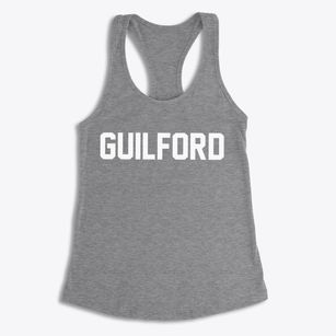 Guilford New York Classic Block Women's Racerback Tank