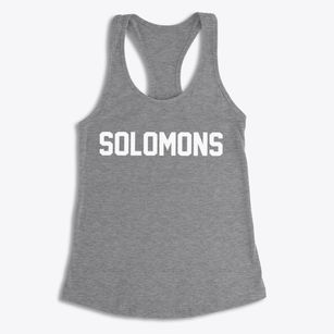 Solomons Maryland Classic Block Women's Racerback Tank